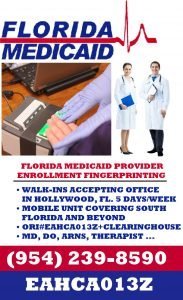 Florida Medicai Provide Enrollment Screening